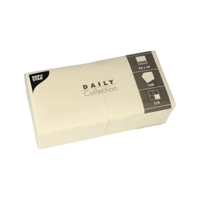 Afbeelding van Papstar, Servetten, DAILY Collection (150 x, 24 x cm)