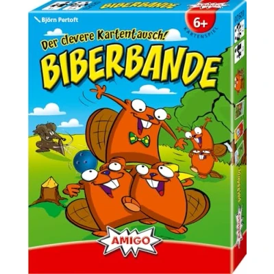 Afbeelding van Biberbande: Immer auf die Kleinen! Für 2 6 Spieler. Spieldauer: 20 min.