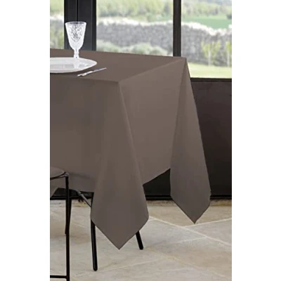 Afbeelding van Lovely Casa Nelson Tafelkleed, polyester, 200 x 148 cm, taupe