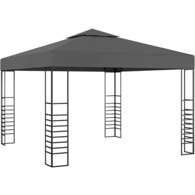 Afbeelding van Tuinpaviljoen 3x3 m antraciet