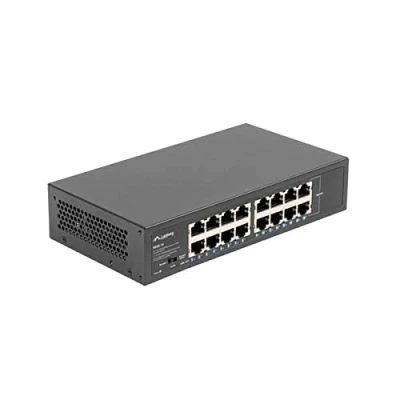 Afbeelding van Lanberg Switch RSGE 16 Rack 10/19 (16 poort 1 Gb)