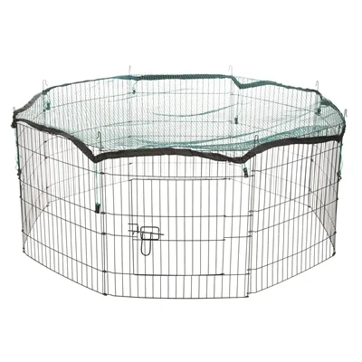 Afbeelding van Trixie Natura Knaagdierren Met Beschermnet Groen DIA 150 CM 60X57