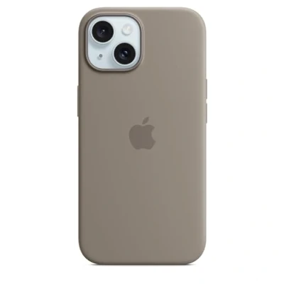 Image de Apple Cover Silicone Magsafe Iphone 15 Argile (mxpg3zm/a)