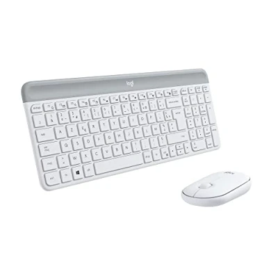 Image de Logitech Clavier Sans Fil + Souris Mk470 Azerty Fr (920 009191)
