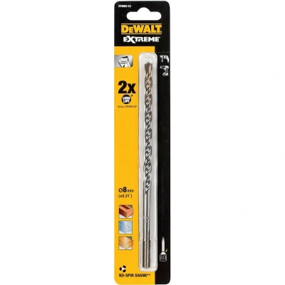 Afbeelding van DEWALT DT6683QZ 8 x 200 mm Extreme metselwerk boor (UK import)