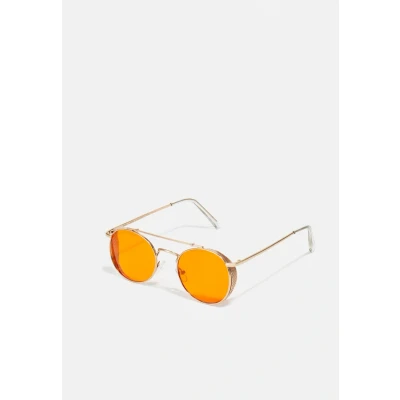 Afbeelding van Urban Classics Sunglasses Chios Unisex Zonnebril goldcoloured/orange, Heren, Maat: One Size, Gold coloured/orange