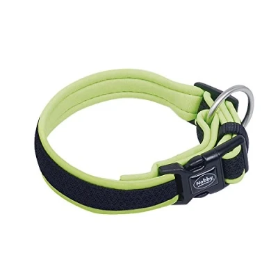 Afbeelding van Nobby halsband Mesh Preno Geel M/L 40 tot 55 cm