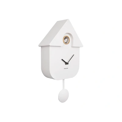 Afbeelding van Karlsson Modern Cuckoo koekoeksklok Wit / 41x 8,5 x 21,5 cm Kunststof
