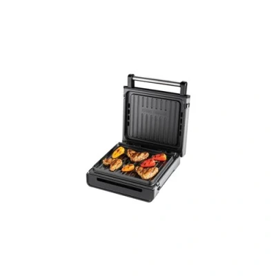 Image de George Foreman 28000 56 Smokeless Gril électrique inox/noir