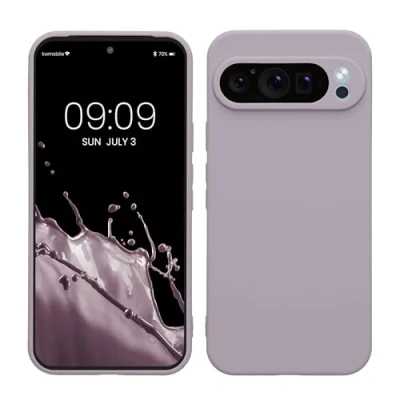 Afbeelding van kwmobile telefoonhoesje geschikt voor Google Pixel 9 Pro XL Hoesje smartphone Precisie camera uitsnede In lavendel
