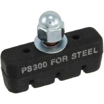 Afbeelding van 2 Remschoenen Saccon ps300 40 mm voor stalen velgen