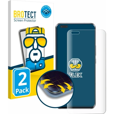 Afbeelding van BROTECT Screenprotector voor Honor Magic 5 Pro Folie Beschermfolie transparant volledig dekking (2 Stuks)