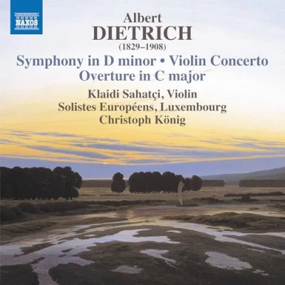 Afbeelding van Klaidi Sahatci, Solistes Européens, Christoph König Dietrich: Symphony In D Minor Violin Concerto (CD)