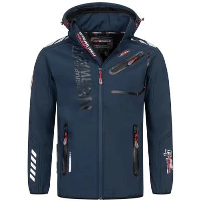 Afbeelding van Geographical Norway Rainmen Herenjas, Navy/Zwart