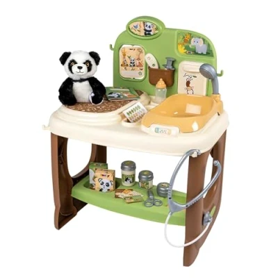 Afbeelding van Smoby Zoo Veterinary Center 1 Panda knuffel Veel accessoires en functies