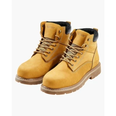 Image de VEVOR Bottes de travail à embout en acier imperméables pour hommes taille US 12