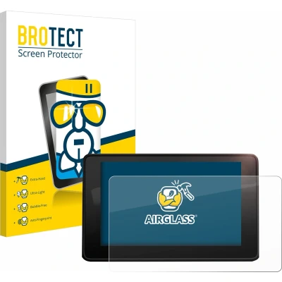 Afbeelding van BROTECT Screenprotector voor Audi A4 B9 2017 MMI Navigation Folie Beschermfolie Beschermglas transparant