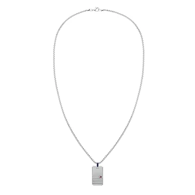 Afbeelding van Tommy Hilfiger Ketting silvercoloured, Heren, Maat: One Size, Silver coloured