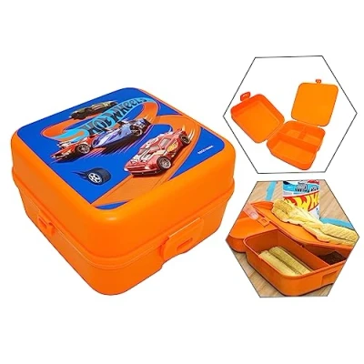 Afbeelding van Broodtrommel Hotwheels