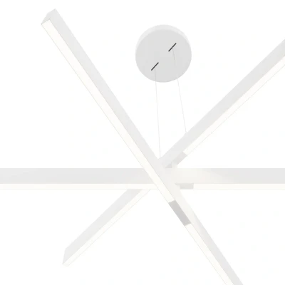 Afbeelding van Maytoni Origami LED hanglamp, wit