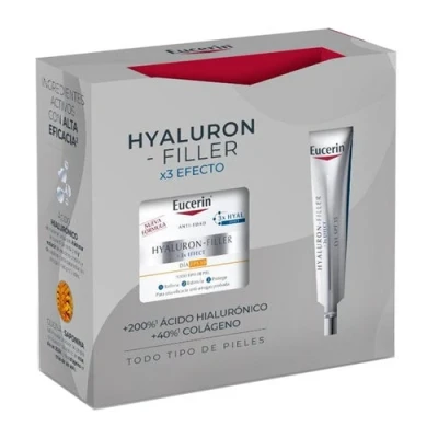Image de Eucerin Hyaluron Filler 3x Effect Coffret SPF 30