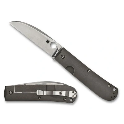 Afbeelding van Spyderco Zakmes Swayback Titanium CTS XHP PE