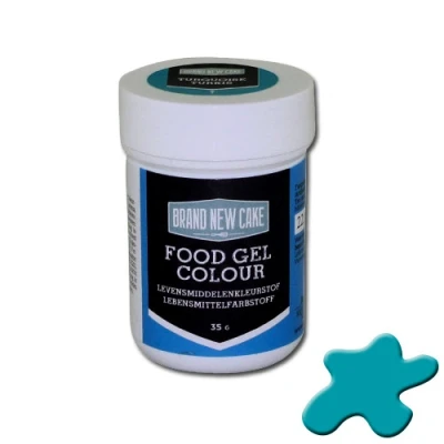 Afbeelding van BrandNewCake Kleurstof Gel Turquoise 35gr