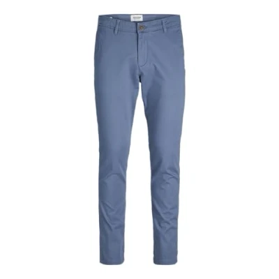 Image de JACK &amp; JONES Jpstmarco Jjbowie Noos Pantalon chino pour homme, Bleu Chine., 30W / 34L