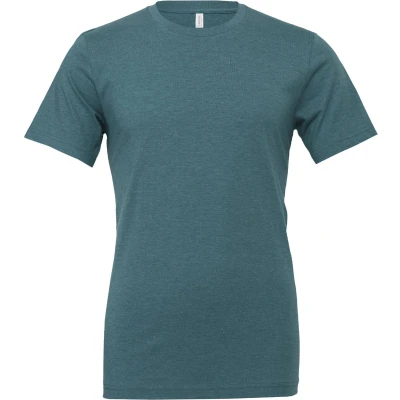 Afbeelding van Bella + Canvas Unisex Jersey Short Sleeve Tee Heather BE3001CVC Deep Teal
