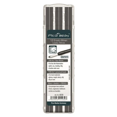 Afbeelding van Pica 6030 BIG Dry Navulling Grafiet (12st)