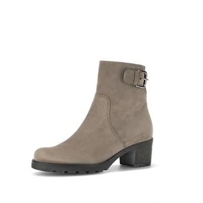 Afbeelding van Gabor Korte laarzen, Dames, Maat: 38, Braun Veloursleer