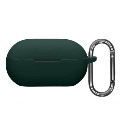 Afbeelding van kwmobile cover voor oordopjes case geschikt Beats Solo Buds Trendy beschermhoes draadloze in donkergroen