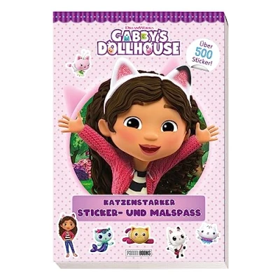 Afbeelding van Gabby&#039;s Dollhouse: Katzenstarker Sticker und Malspaß