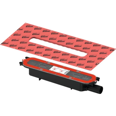 Afbeelding van Tece Drainprofile afvoer Laag DN40 28 l/min horizontale