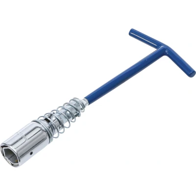 Afbeelding van BGS Cardan bougiesleutel met T greep, cardanveer 16 mm / 21