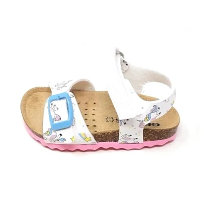 Afbeelding van Geox B Chalki sandalen voor babymeisjes, Wit.