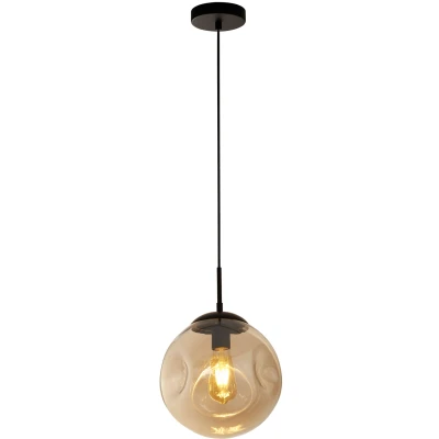 Afbeelding van Searchlight PUNCH Pendel Hanglamp Metaal Zwart
