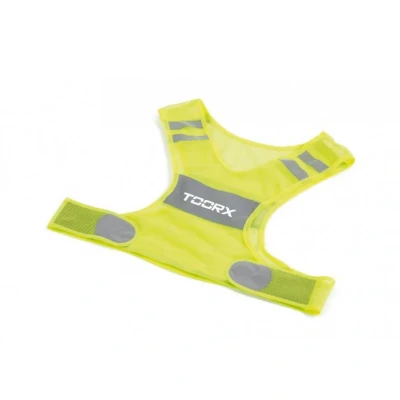 Afbeelding van Toorx Fitness Veiligheidsvest / Hardloopvest Reflecterend Unisex One Size Fits All Geel Nylon