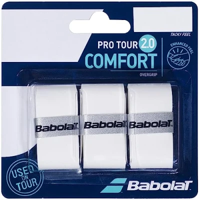 Afbeelding van Babolat Pro Tour 2.0 Overgrip Wit 3 pack Accessoires