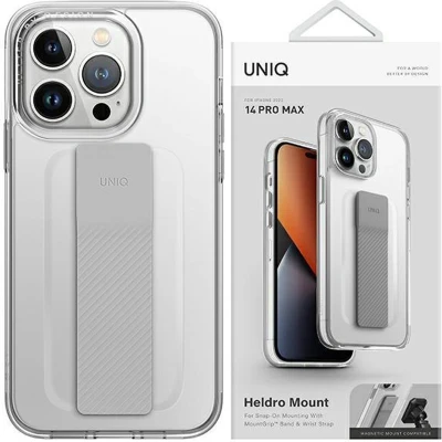 Afbeelding van UNIQ Heldro Mount iPhone 14 Pro Max 6.7 hoesje transparant/lucent helder