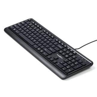 Afbeelding van Toetsenbord Nedis (USB interface, Multimediatoetsen)