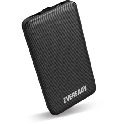 Afbeelding van Powerbank Eveready 10 000 mAh Zwart