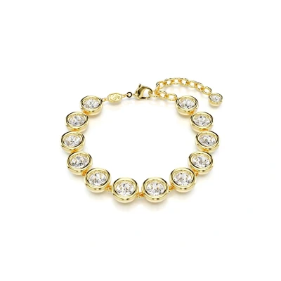 Afbeelding van Swarovski dames Imber armband verguld M in de kleur Goud