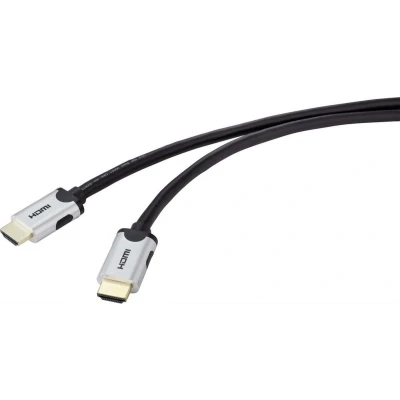 Afbeelding van SpeaKa Professional SP 9063160 HDMI kabel Aansluitkabel A stekker, stekker 0.50 m Zwart 8K UHD