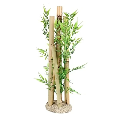 Afbeelding van Aqua Della Aquariumdecoratie Vissen Bamboe Ornament Xl 11,5x9,5x36,5cm Meerkleurig 1st