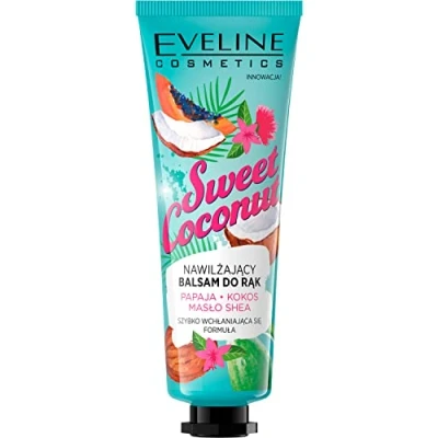 Afbeelding van Eveline Cosmetics Vochtinbrengende Handlotion Kokos, 50 Ml