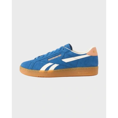 Afbeelding van Reebok Classic CLUB Grounds UK Unisex Sneakers laag, Maat: 44.5, Twilight blue/clay/chalk Veloursleer