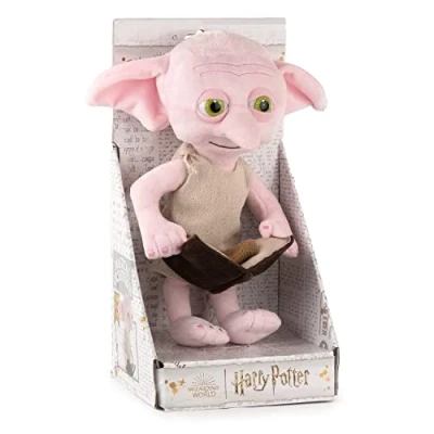 Afbeelding van Play by Harry Potter Dobby knuffeldier met dagboek Tom Riddle, 27 cm, verzamelaarseditie, superzachte kwaliteit