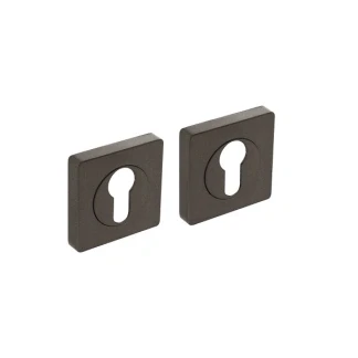 Afbeelding van Cilinderrozet Intersteel (Zamak, Antraciet, Set)