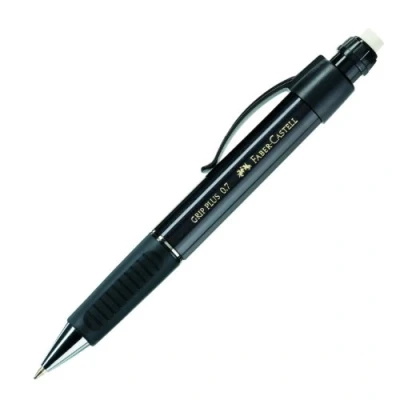Image de FABER CASTELL Porte mines GRIP PLUS 1307, noir métallique
